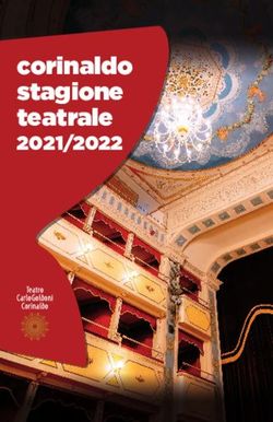 Corinaldo stagione teatrale 2021/2022
