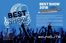 BEST SHOW 2018 - saltasullavita.com
