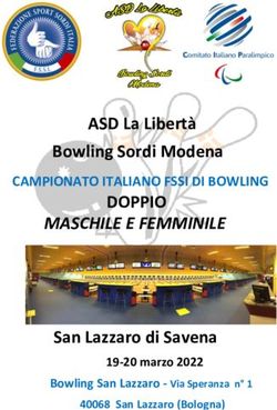 DOPPIO MASCHILE E FEMMINILE - ASD La Libert&agrave; Bowling Sordi Modena - San Lazzaro di Savena - FSSI