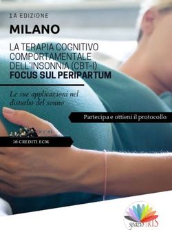 MILANO Le sue applicazioni nel disturbo del sonno - Partecipa e ottieni il protocollo - Sonnomed.it