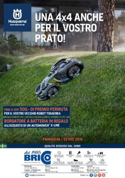 UNA 4x4 ANCHE PER IL VOSTRO PRATO! - BORDATORE A BATTERIA IN REGALO ALL'ACQUISTO DI UN AUTOMOWER X-LINE - Brico