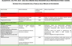 ALLEGATO N. 2 AL PTPC 2019 - 2021 DELL'ORDINE DEGLI INGEGNERI DELLA PROVINCIA DI FORLI'-CESENA