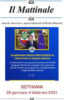 SETTIMANA 29 gennaio-4 febbraio 2021 - Articoli, interviste e approfondimenti di Renato Brunetta