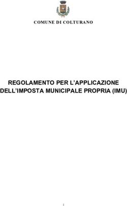 REGOLAMENTO PER L'APPLICAZIONE DELL'IMPOSTA MUNICIPALE PROPRIA (IMU) - COMUNE DI COLTURANO