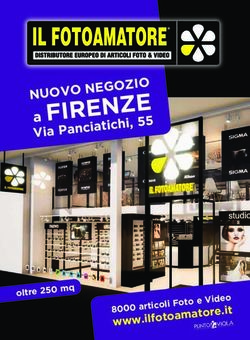 NUOVO NEGOZ IO Via Panciatichi, 55 - oltre 250 mq - Il Fotoamatore