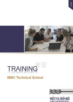 TRAINING MMC Technical School - 実習