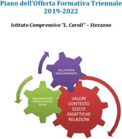 Piano dell'Offerta Formativa Triennale 2019-2022 - Istituto Comprensivo "L. Caroli" - Stezzano - IC Caroli