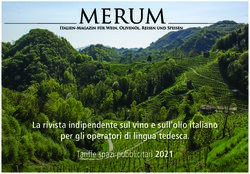 La rivista indipendente sul vino e sull'olio italiano per gli operatori di lingua tedesca - Tariffe spazi pubblicitari 2021 - Merum