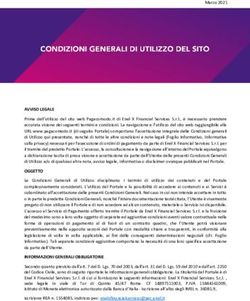 AVVISO LEGALE - Pagacomodo