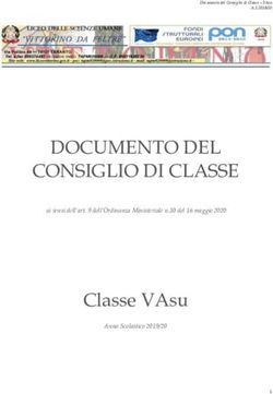 DOCUMENTO DEL CONSIGLIO DI CLASSE - Classe VAsu ai sensi dell'art. 9 dell'Ordinanza Ministeriale n.10 del 16 maggio 2020 Anno Scolastico 2019/20