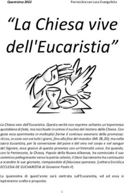 "La Chiesa vive dell'Eucaristia" - Parrocchia San Luca ...