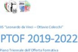 PTOF 2019-2022 IIS "Leonardo da Vinci - Ottavio Colecchi" Piano Triennale dell'Offerta Formativa