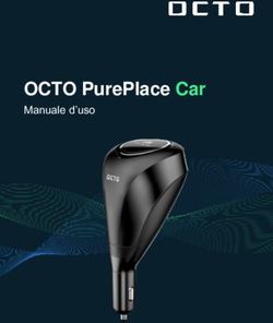 OCTO PurePlace Car Manuale d'uso - Manuale d'uso