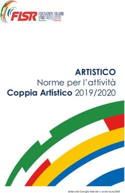 ARTISTICO Norme per l'attivit&agrave; Coppia Artistico 2019/2020 - Fisr