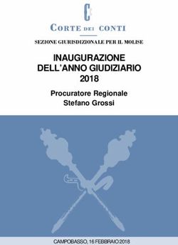 INAUGURAZIONE DELL'ANNO GIUDIZIARIO 2018 - Procuratore Regionale Stefano Grossi SEZIONE GIURISDIZIONALE PER IL MOLISE - Inaugurazione ...