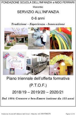 SERVIZIO ALL'INFANZIA - Scuola dell'infanzia e Nido ...