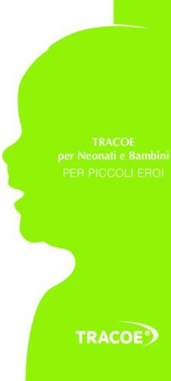 TRACOE per Neonati e Bambini - PER PICCOLI EROI