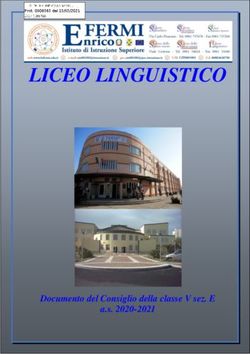 LICEO LINGUISTICO - Documento del Consiglio della classe V sez. E a.s. 2020-2021 - iis "fermi"