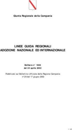 LINEE GUIDA REGIONALI ADOZIONE NAZIONALE ED INTERNAZIONALE - Giunta Regionale della Campania