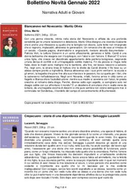 Bollettino Novit&agrave; Gennaio 2022 - Narrativa Adulti e Giovani - Comune di Torreglia