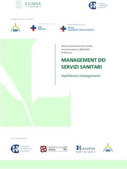 MANAGEMENT DEI SERVIZI SANITARI - Healthcare management - Consorzio ...
