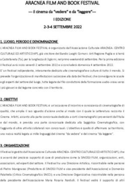 ARACNEA FILM AND BOOK FESTIVAL - Provincia di Perugia