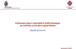 Il benessere equo e sostenibile in Emilia-Romagna: un confronto con le altre regioni italiane - Qualità dei servizi