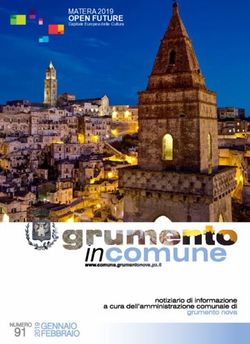 Incomune - OPEN FUTURE MATERA 2019 - Comune di Grumento Nova