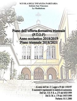 SCUOLA DELL'INFANZIA PARITARIA - Istituto San Vincenzo La Maddalena - Figlie della Carità Sardegna