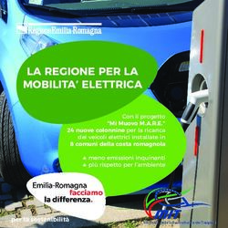 LA REGIONE PER LA MOBILITA' ELETTRICA - Con il progetto "Mi Muovo M.A.R.E." 24 nuove colonnine per la ricarica dei veicoli elettrici installate in ...