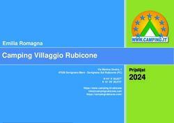 2024 Prijslijst Camping Villaggio Rubicone