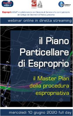 Il Piano Particellare di Esproprio - il Master Plan della procedura espropriativa - Esproprionline