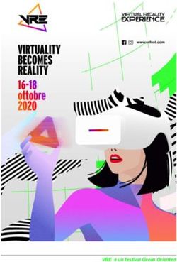 VRE &egrave; un festival Green Oriented