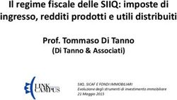 Il regime fiscale delle SIIQ: imposte di ingresso, redditi prodotti e utili distribuiti