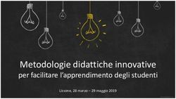 Metodologie didattiche innovative - per facilitare l'apprendimento degli studenti - G. Meroni
