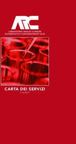 CARTA DEI SERVIZI - Laboratorio Analisi Mestre