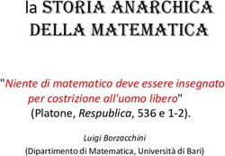 La storia anarchica delLA MATEMATICA - "Niente di matematico deve essere insegnato - Unibas
