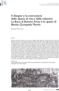 Il disegno e la costruzione dello spazio di vita e delle relazioni. La Boca di Buenos Aires e lo spazio di Benito Quinquela Mart&iacute;n