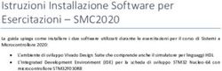 Istruzioni Installazione Software per Esercitazioni - SMC2020 - UniCa