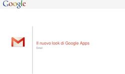 Il nuovo look di Google Apps - Gmail - Conservatorio Frescobaldi ...