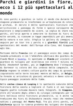 Parchi e giardini in fiore, ecco i 12 pi&ugrave; spettacolari al mondo