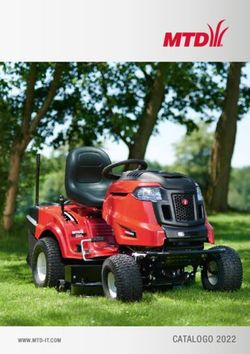 CATALOGO 2022 WWW.MTD-IT.COM - Sand & Green Roma