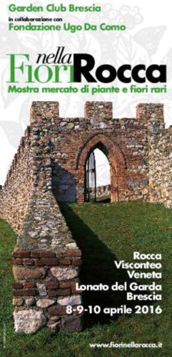 Rocca Visconteo Veneta Lonato del Garda Brescia 8-9-10 aprile 2016 - Garden Club Brescia