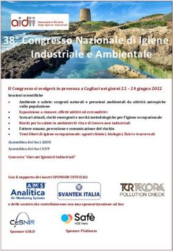 38 Congresso Nazionale di Igiene Industriale e Ambientale - AIDII
