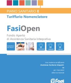 FasiOpen PIANO SANITARIO E - Tariffario Nomenclatore