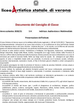 Documento del Consiglio di Classe - Liceo Artistico Statale di ...