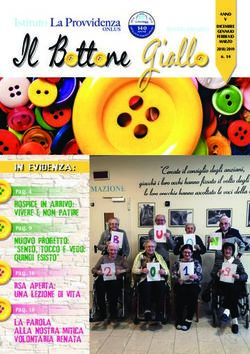 Il B tt ne Giall BUSTO ARSIZIO - Istituto La Provvidenza Onlus