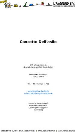 Concetto Dell'asilo - L'Angolino