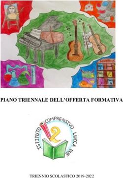 PIANO TRIENNALE DELL'OFFERTA FORMATIVA - TRIENNIO SCOLASTICO 2019-2022 - Istituto ...