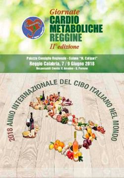 11 Reggio Calabria, 7 / 9 Giugno 2018 - Palazzo Consiglio Regionale - Salone "N. Calipari" - Mangiatorella